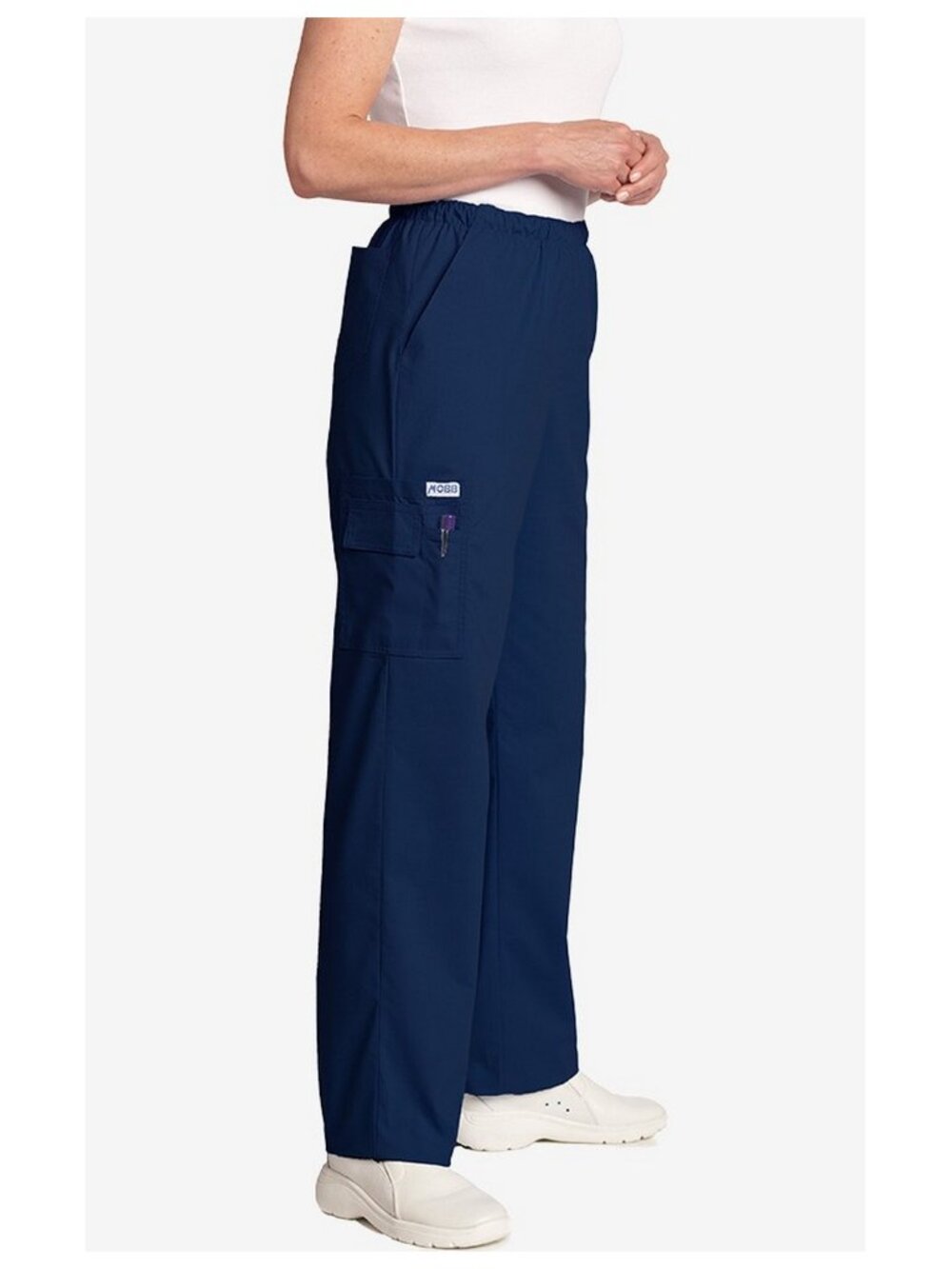 🆕️SCRUBS Medical Navy Blue 5 Pocket, Elastic + Draw String  Size XXL New wTags